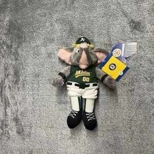 MLB Baseball Oakland Athletics A's Stomper Elephant Plush Build A Bear 12" doll